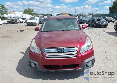 2014 Subaru Outback 2.5I Premium из США, поврежденный, VIN 4S4BRBEC9E3321033